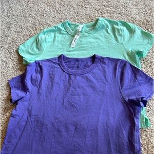 Lululemon cotton blend t shirt